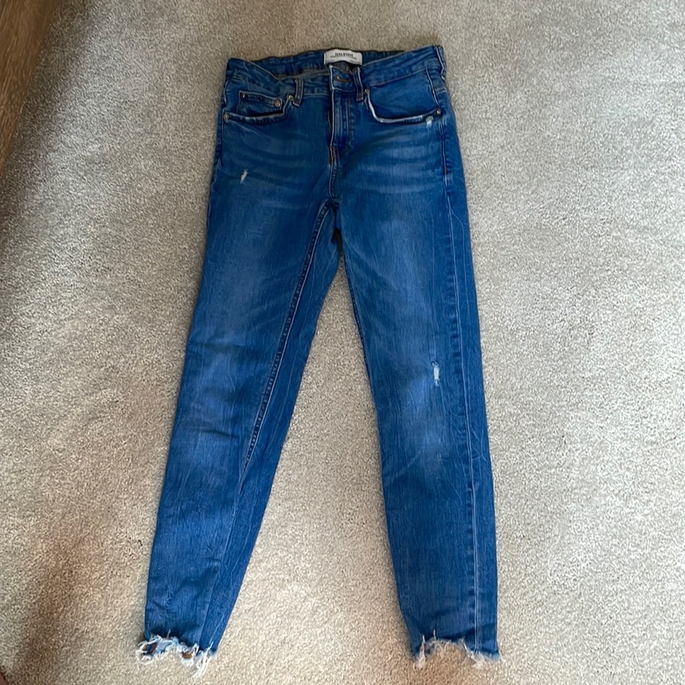 Zara Woman Premium Denim skinny jeans size 6